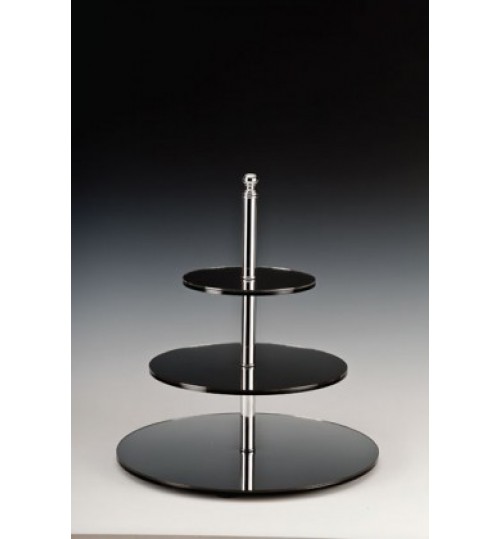 AYNALI TEŞHİR STANDI / YUVARLAK Ø 20, 30, 40 X H: 45 Cm